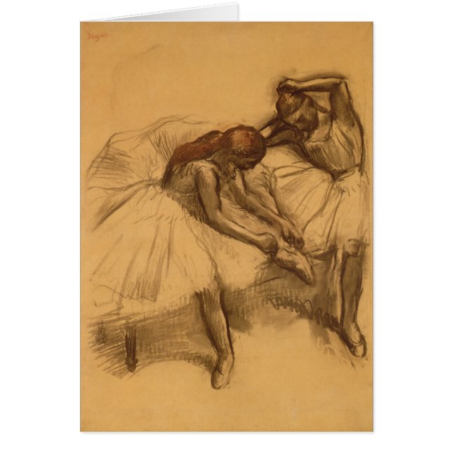 Edgar Degas | Deux danseurs (Devant)