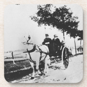 Edgar Degas Edgar Degas and a friend Coaster