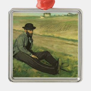 Edgar Degas Eugene Manet Metal Ornament
