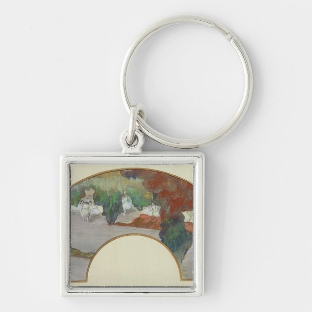 Edgar Degas | Fan, c.1879  Keychain (Front)