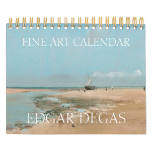 EDGAR DEGAS  FINE ART CALENDAR