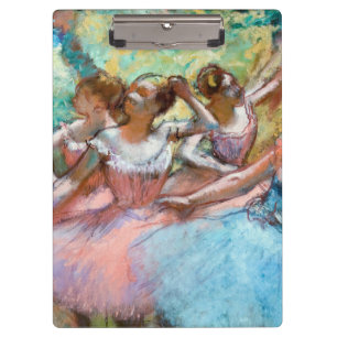 Edgar Degas - Four Ballerinas on Stage Clipboard