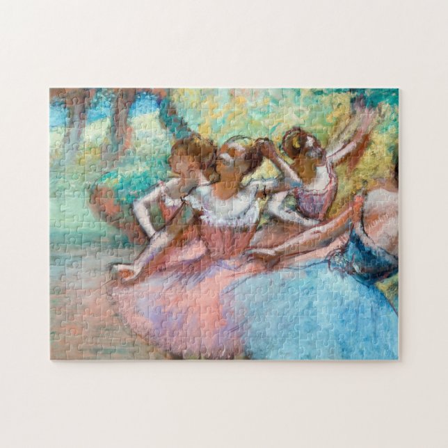 Edgar Degas - Four Ballerinas on Stage Jigsaw Puzzle (Horizontal)