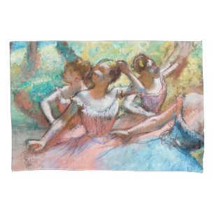 Edgar Degas - Four Ballerinas on Stage Pillowcase
