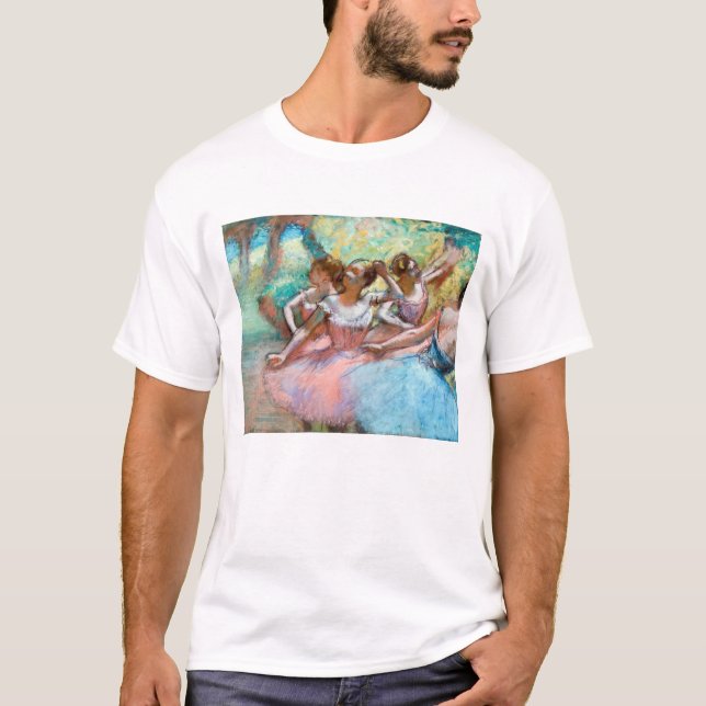 Edgar Degas - Four Ballerinas on Stage T-Shirt (Front)