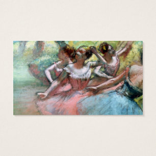 Edgar Degas Four ballerinas on the stage