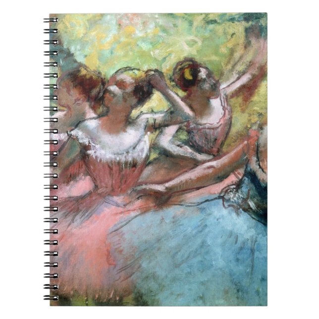 Edgar Degas | Four ballerinas on the stage Notebook (Front)