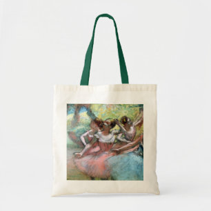 Edgar Degas   Four ballerinas on the stage Tote Bag