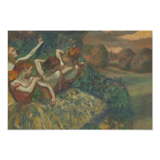 Edgar Degas - Four Dancers Photo Print (Front)