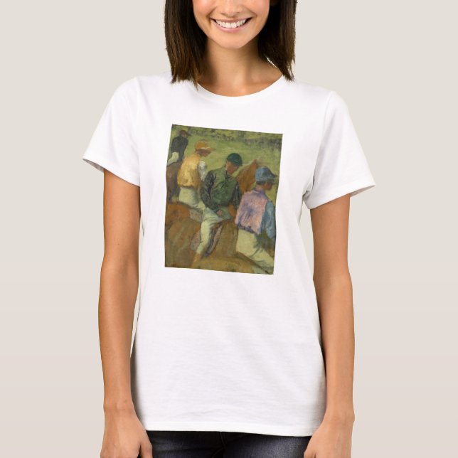 Edgar Degas | Four Jockeys T-Shirt (Front)