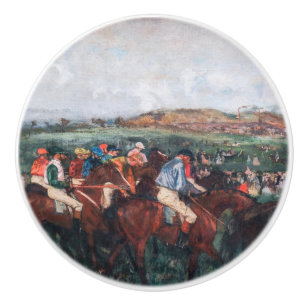 Edgar Degas - Gentlemen Race Ceramic Knob