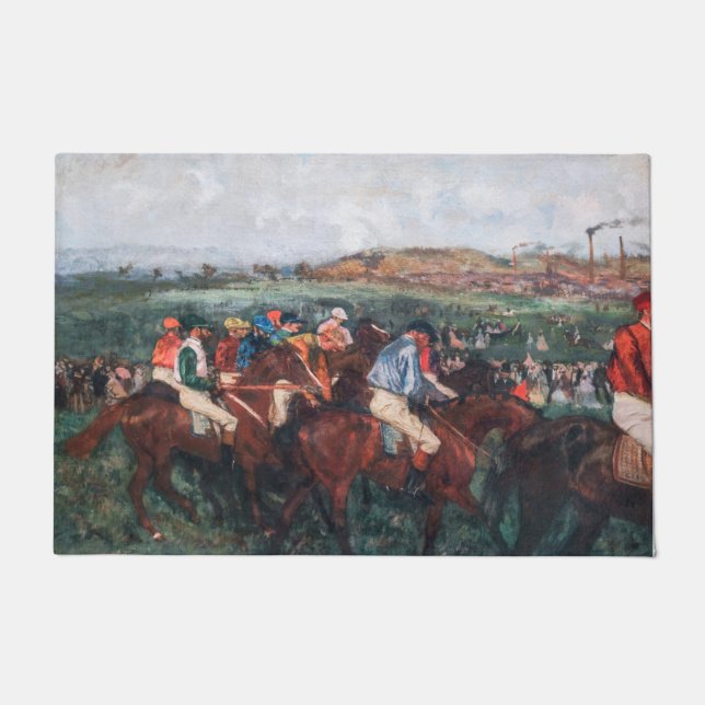 Edgar Degas - Gentlemen Race Doormat (Front)