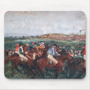 Edgar Degas - Gentlemen Race Mouse Pad