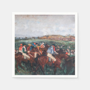 Edgar Degas - Gentlemen Race Napkin