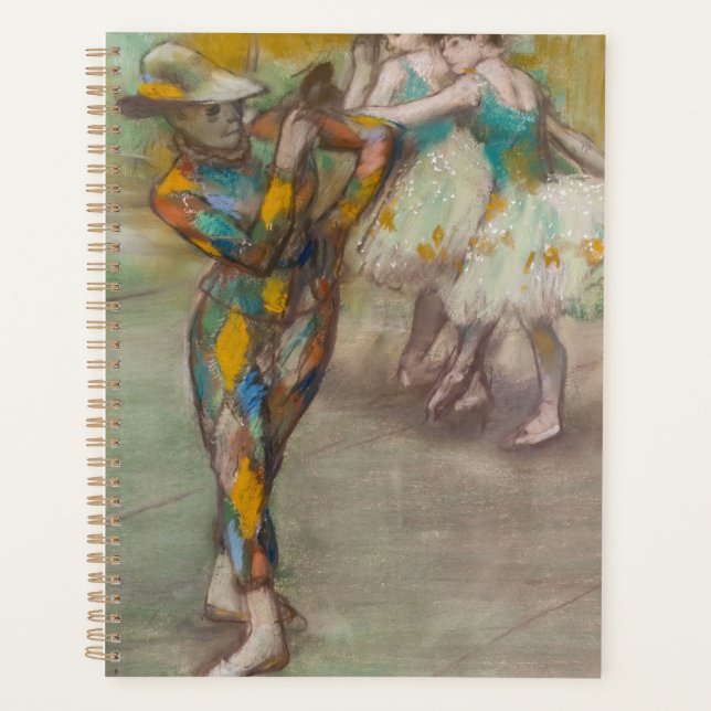 Edgar Degas - Harlequin Dance (Devant)