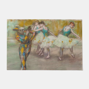 Edgar Degas - Harlequin Dance Doormat