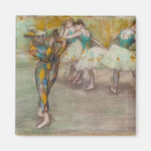 Edgar Degas - Harlequin Dance Magnet
