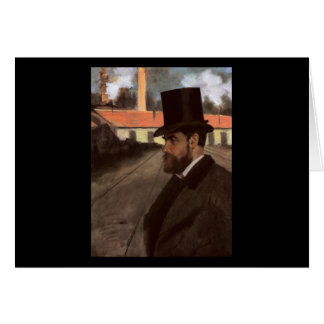 Edgar Degas Henri Rouart devant son usine