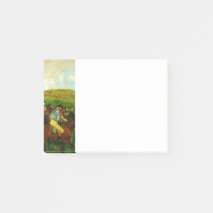 Edgar Degas Horseback Riding Post-it Notes