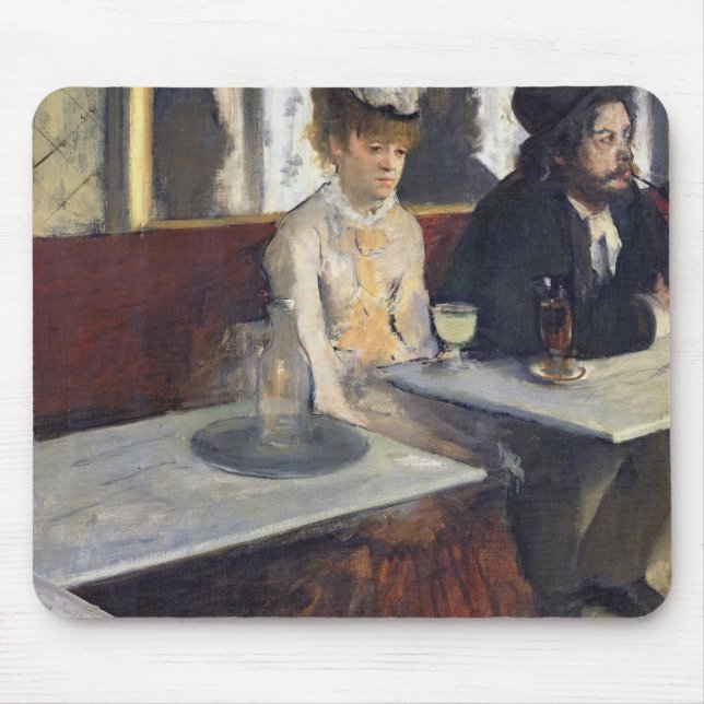 Edgar Degas | In a Cafe, or The Absinthe Mouse Pad (Front)