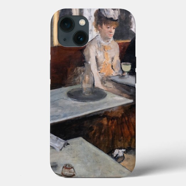 Edgar Degas - In a Cafe / The Absinthe Case-Mate iPhone Case (Back)