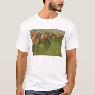 Edgar Degas   Jockeys, 1886-90 T-Shirt
