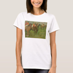 Edgar Degas Jockeys, 1886-90 T-Shirt
