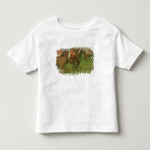 Edgar Degas Jockeys, 1886-90 Toddler T-shirt