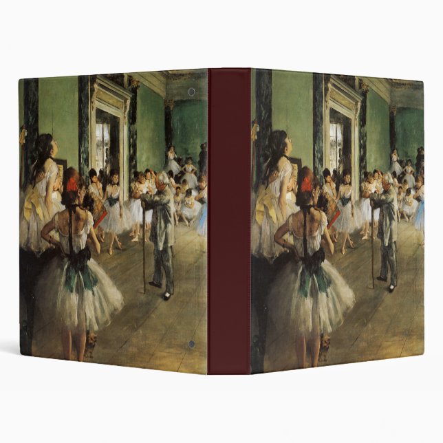 Edgar Degas La Classe de Danse Binder (Background)