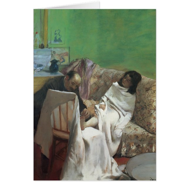 Edgar Degas | La pédicure, 1873 (Devant)