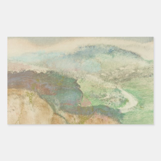 Edgar Degas - Landscape Sticker (Front)