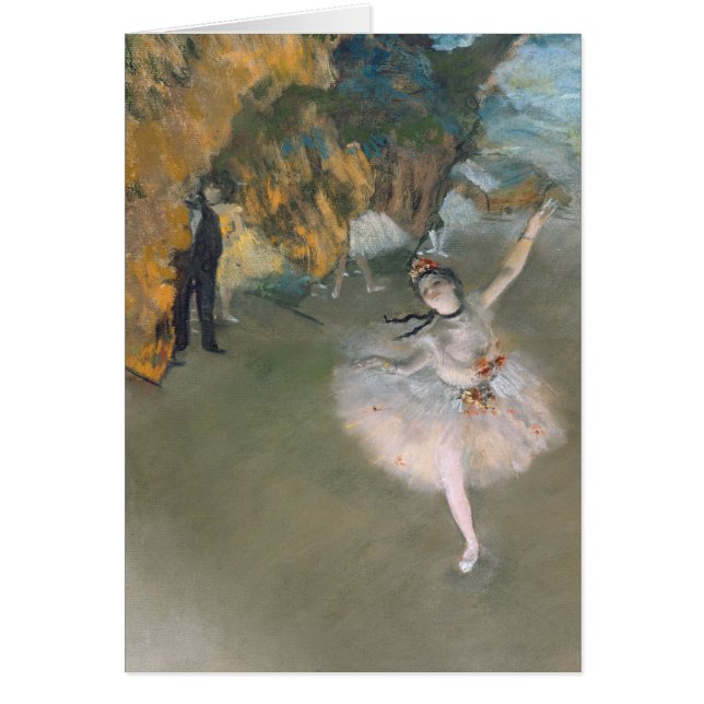 Edgar Degas | L'étoile ou la danseuse sur scène (Devant)