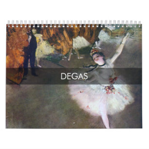 Edgar Degas Masterpiece Calendar