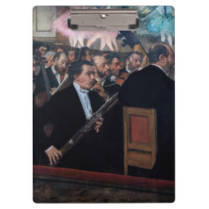 Edgar Degas - Orchestra at the Opera Clipboard