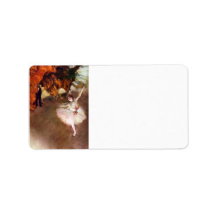 Edgar Degas - Prima Ballerina Label
