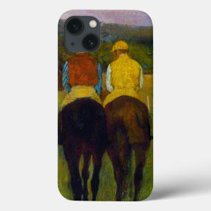 Edgar Degas Race Horses at Longchamp iPhone 13 Case