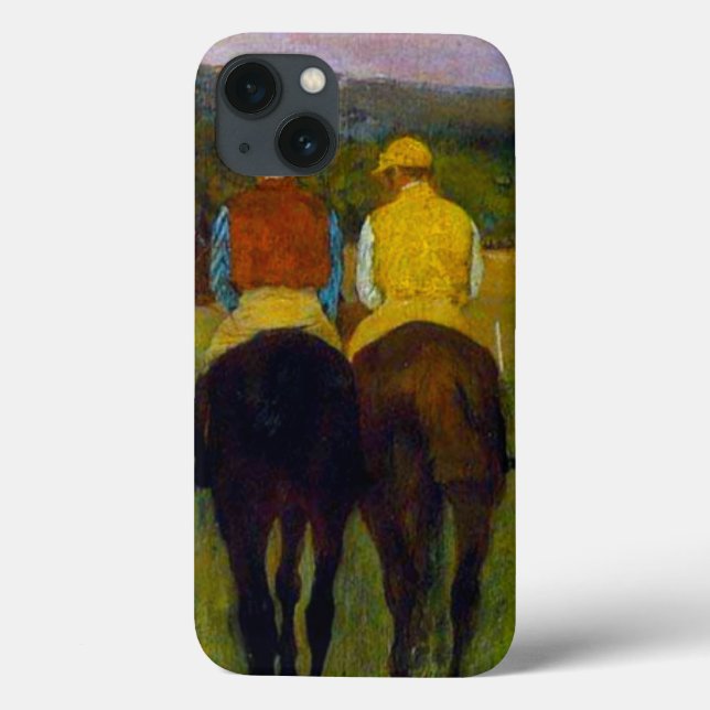 Edgar Degas Race Horses at Longchamp Case-Mate iPhone Case (Back)