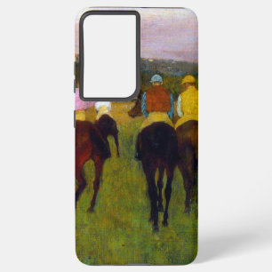Edgar Degas Race Horses at Longchamp Samsung Galaxy Case