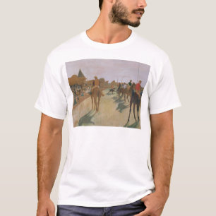 Edgar Degas Race Horses in front of the Stands T-Shirt