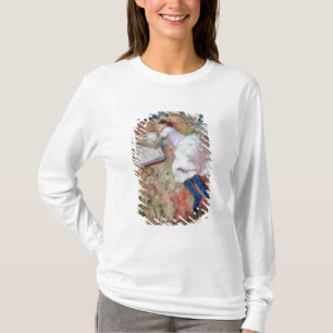 Edgar Degas Reader Lying Down, c.1889 T-Shirt