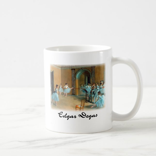 Edgar Degas - Rehearsal of the Scene Coffee Mug (Right)