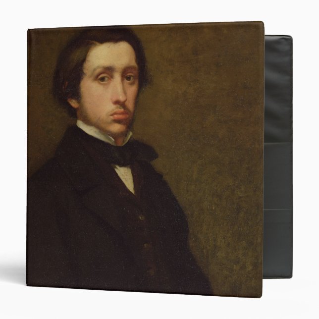 Edgar Degas | Self portrait, 1855 Binder (Front/Inside)