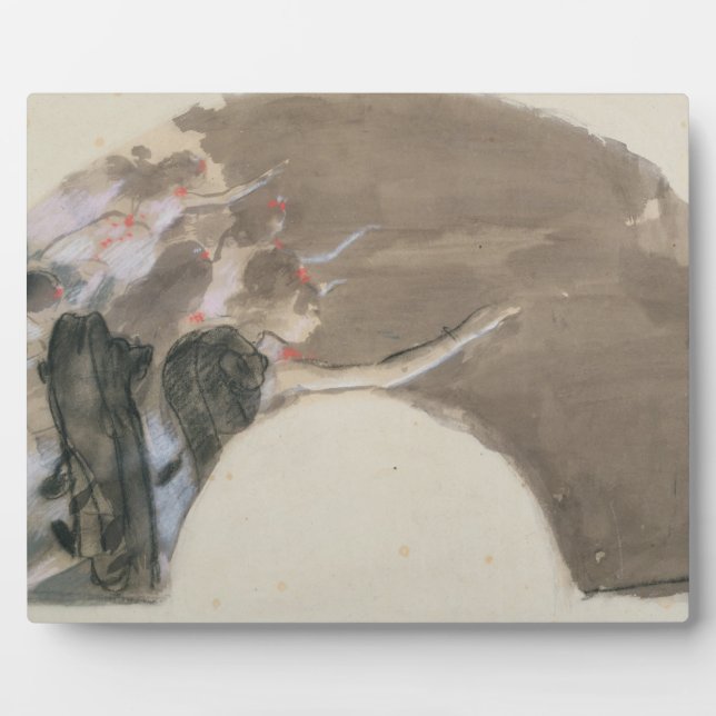 Edgar Degas | Sketch for a fan, c.1879 Plaque (Front)