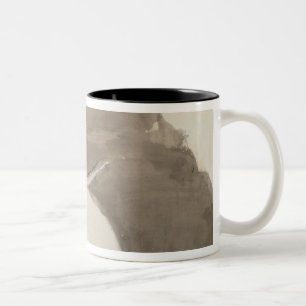 Edgar Degas Sketch for a fan, c.1879 Two-Tone Coffee Mug