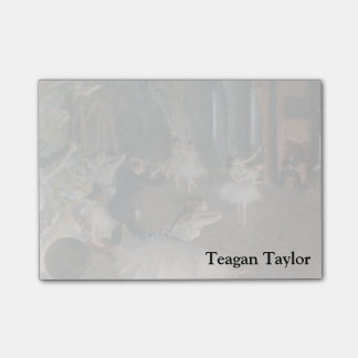 Edgar Degas | Stage Rehearsal Post-it Notes