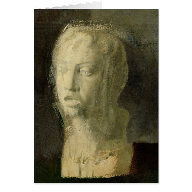 Edgar Degas | Study of the Head of a Young Singer (Front)