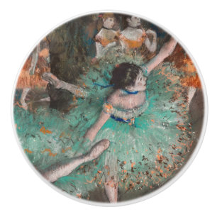 Edgar Degas - Swaying Dancer / Dancer in Green Ceramic Knob