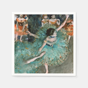 Edgar Degas - Swaying Dancer. Dancer In Green Napkin