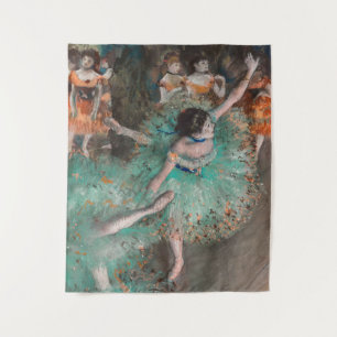 Edgar Degas - Swaying Dancer / Dancer in Green Tapestry