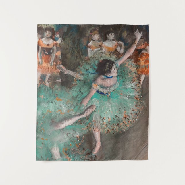 Edgar Degas - Swaying Dancer / Dancer in Green Tapestry (Front)